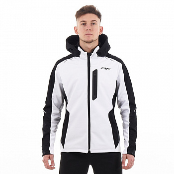Куртка мужская с капюшоном Explorer 2.0 Black and White (XL)