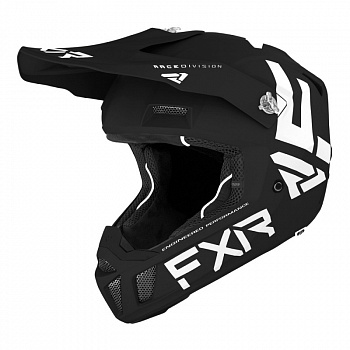Шлем FXR Clutch CX (Black/White, 2XL)