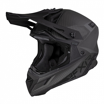 Шлем FXR HELIUM CARBON W/ AUTO BUCKLE (Black, 2XL)