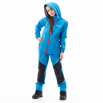 Комплект дождевой (куртка, брюки) EVO FOR TEEN BLUE (мембрана) 140-146