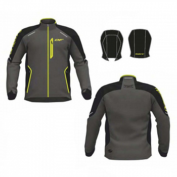 Куртка мужская с капюшоном Explorer 2.0 Grey Lemon (XXL)