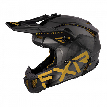 Шлем FXR Clutch Smoke (Gold, XL)